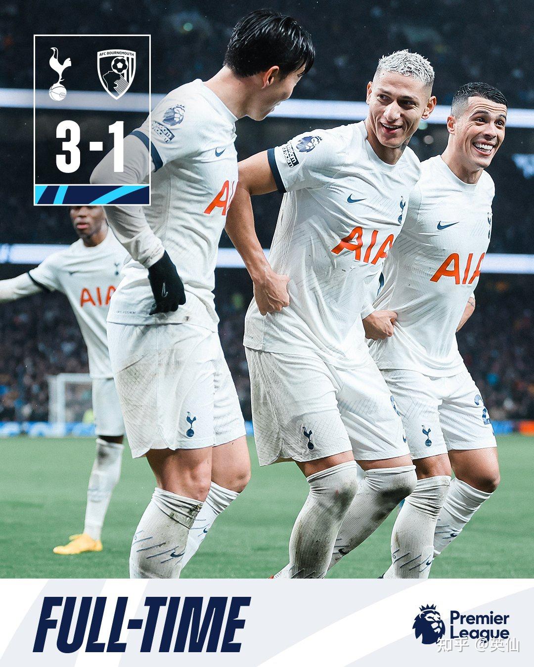 热刺将面对伯恩茅斯挑战，双方对决激烈展开